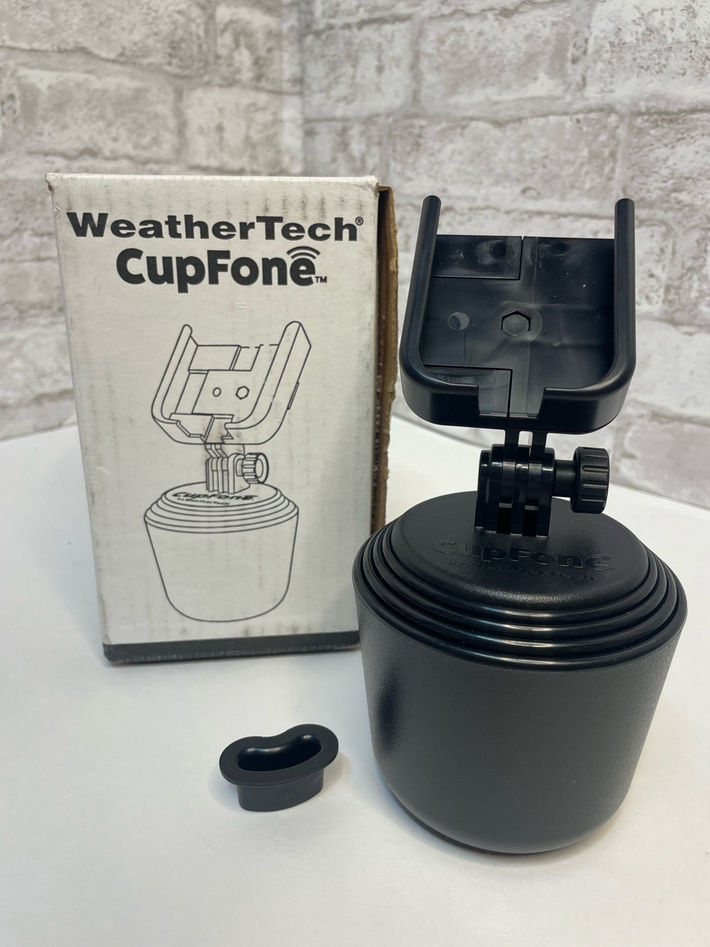 WeatherTech CupFone Universal Adjustable Cup Holder Car Mount Cell Phone NIB New